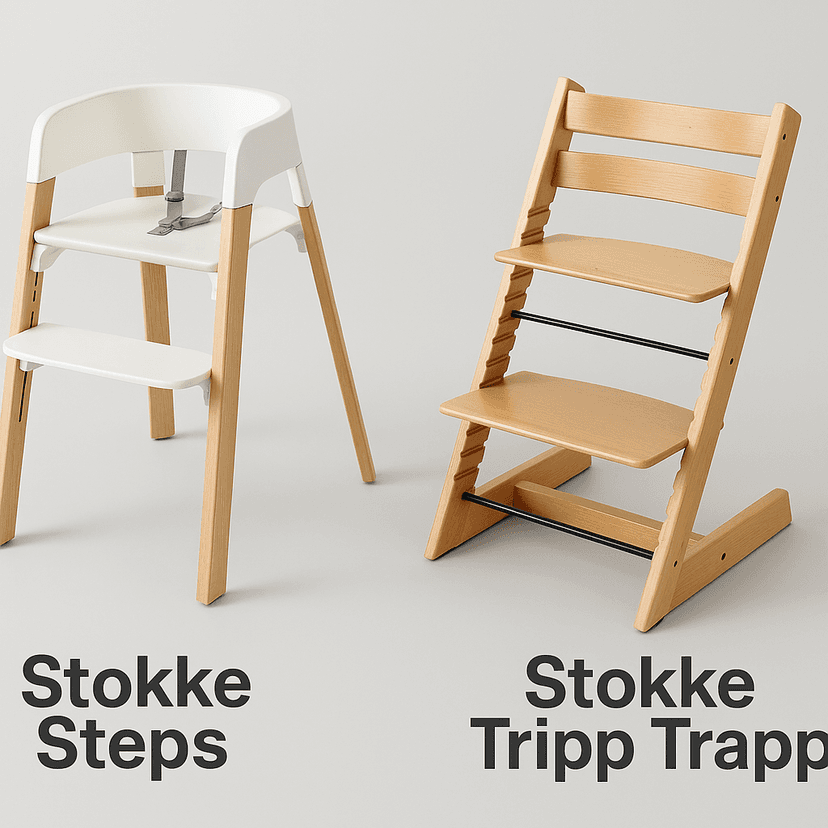 Stokke Steps vs. Stokke Tripp Trapp